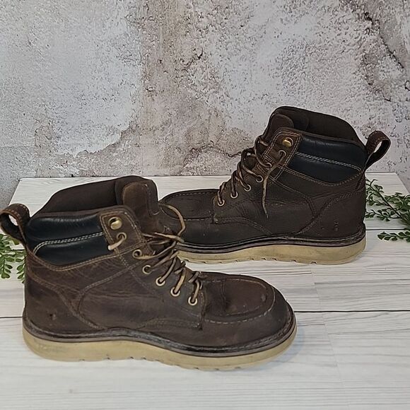 Keen Cincinnati Waterproof Work Boots Brown Leather Mens Size 9 ( EU 42 ) main image 4